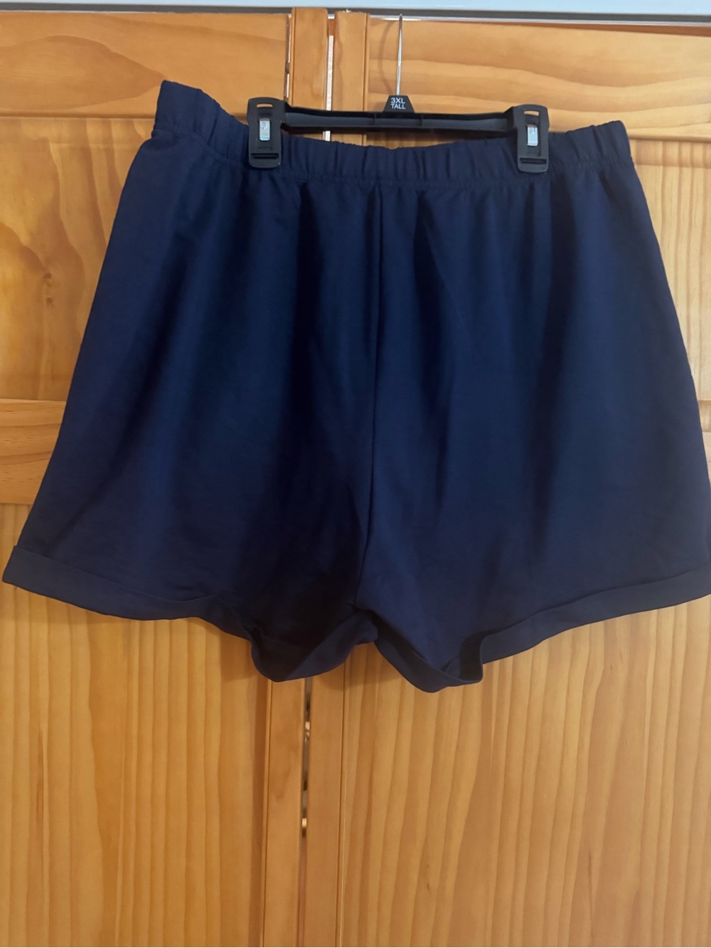 Navy Women's Elastic-Waist Casual Shorts